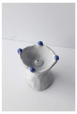 PasPareil Céramique Porte-encens  Paspareil Céramique blanc et bleu