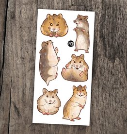 Pico Tatouage Pico tatoo Pooky le hamster et ses amis