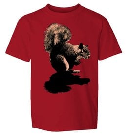 Tresnormale T-Shirt Enfant Tresnormale Ecureuil Rouge