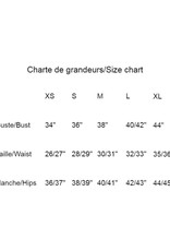 Les Coureurs de Jupons Cami Sundae PE22 Les Coureurs de Jupons Noir