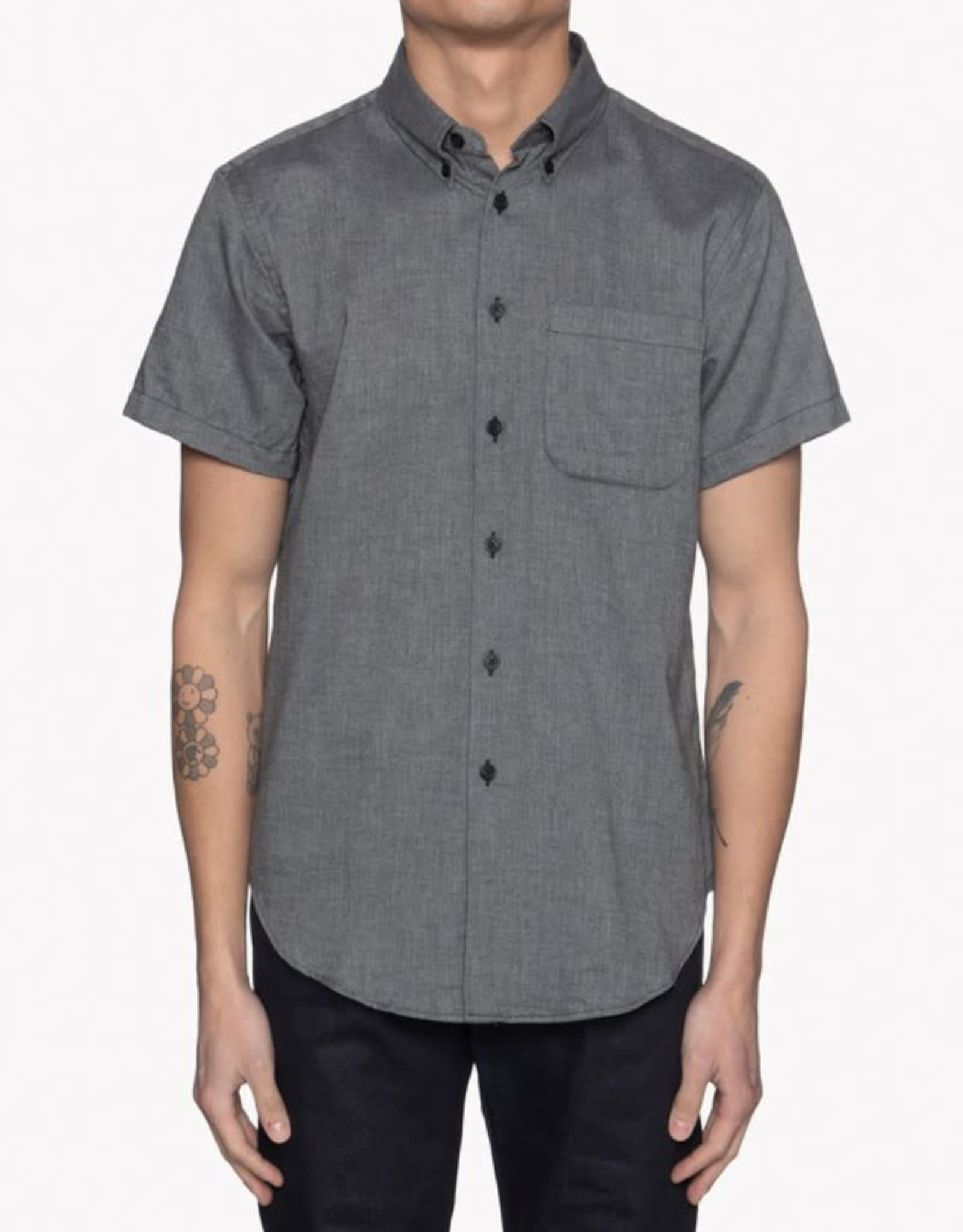 Naked and Famous Easy Shirt PE22 Naked & Famous Organic Cotton Twill Black