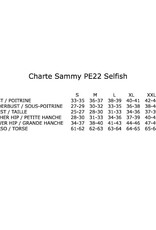 Selfish Swimwear Maillot une pièce Sammy PE22 Selfish Swimwear Noir