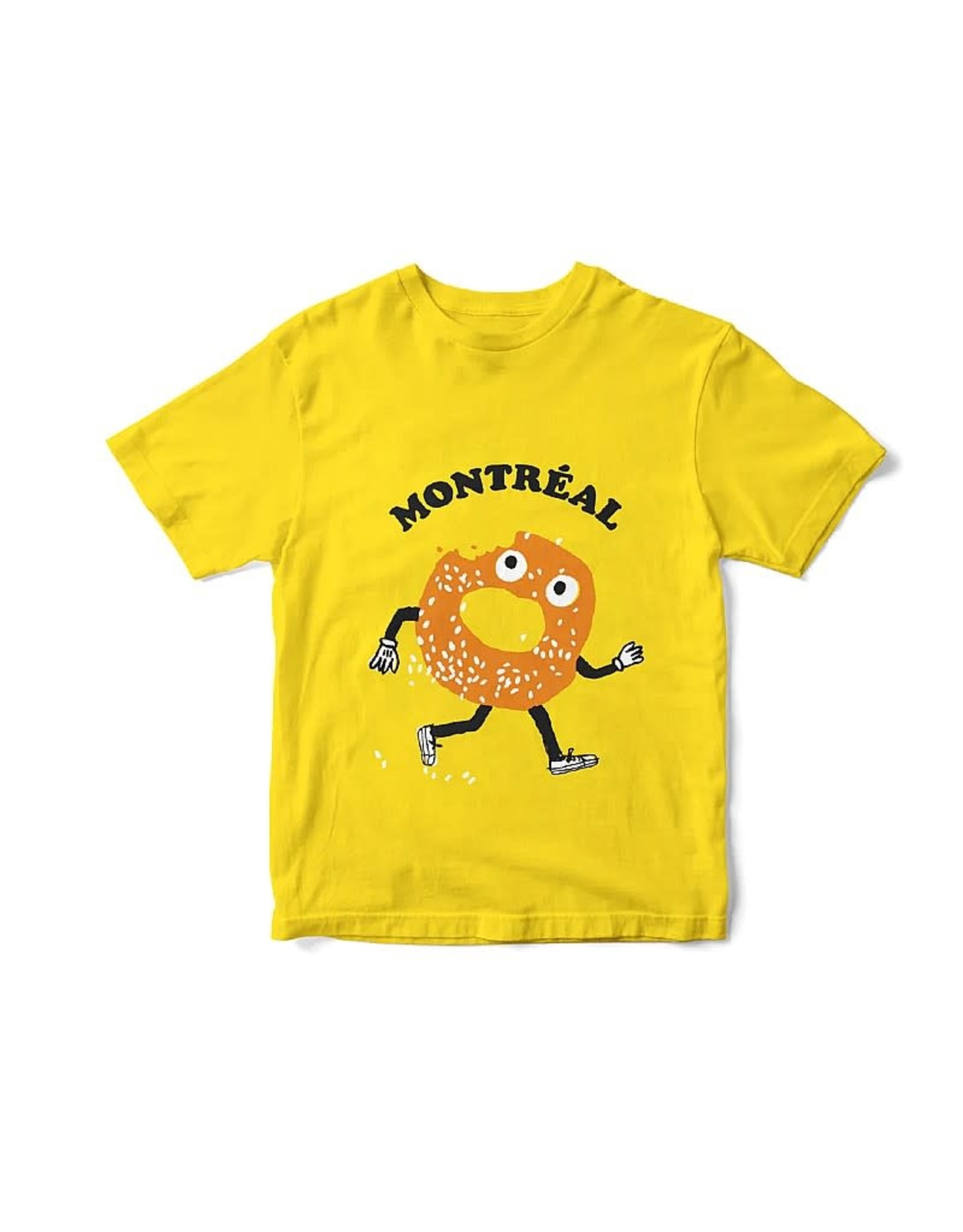 Paperole T-Shirt Enfant Bagel Paperole Jaune