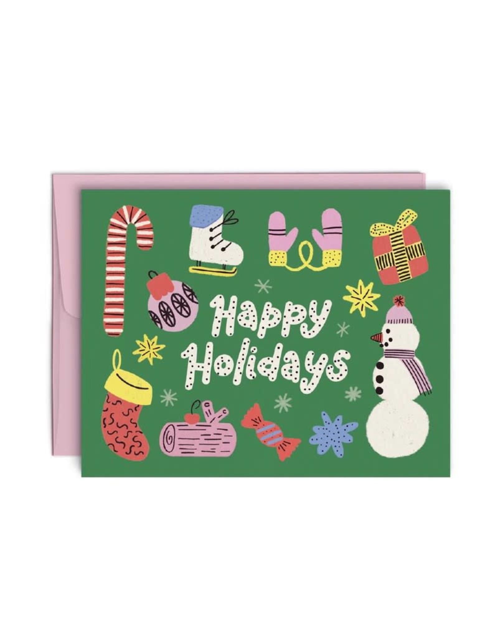 Paperole Carte de souhait Paperole Happy Holidays