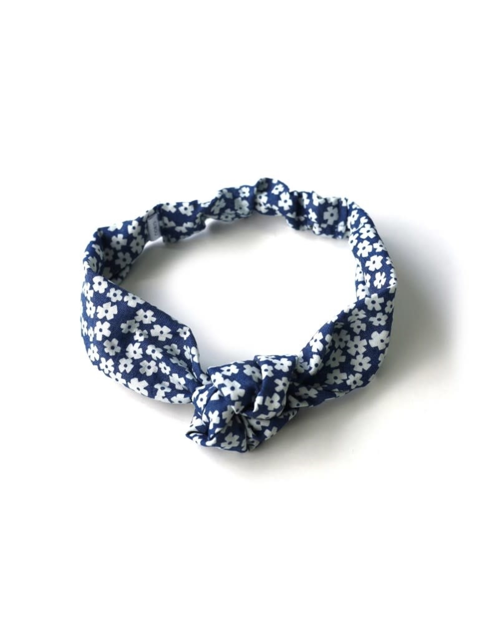 Gibou Bandeau Noué PE23 Gibou Denim petites fleurs