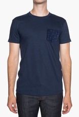 Naked and Famous Pocket Tee AH2223 Naked & Famous Vintage Dobby Navy