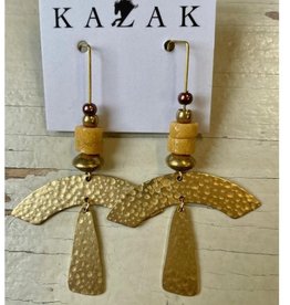 Kazak Boucles d'oreilles  Kumasi PE23 Kazak Olive