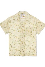 Naked and Famous Aloha Shirt PE23 Naked and Famous Flora Sketches Natural