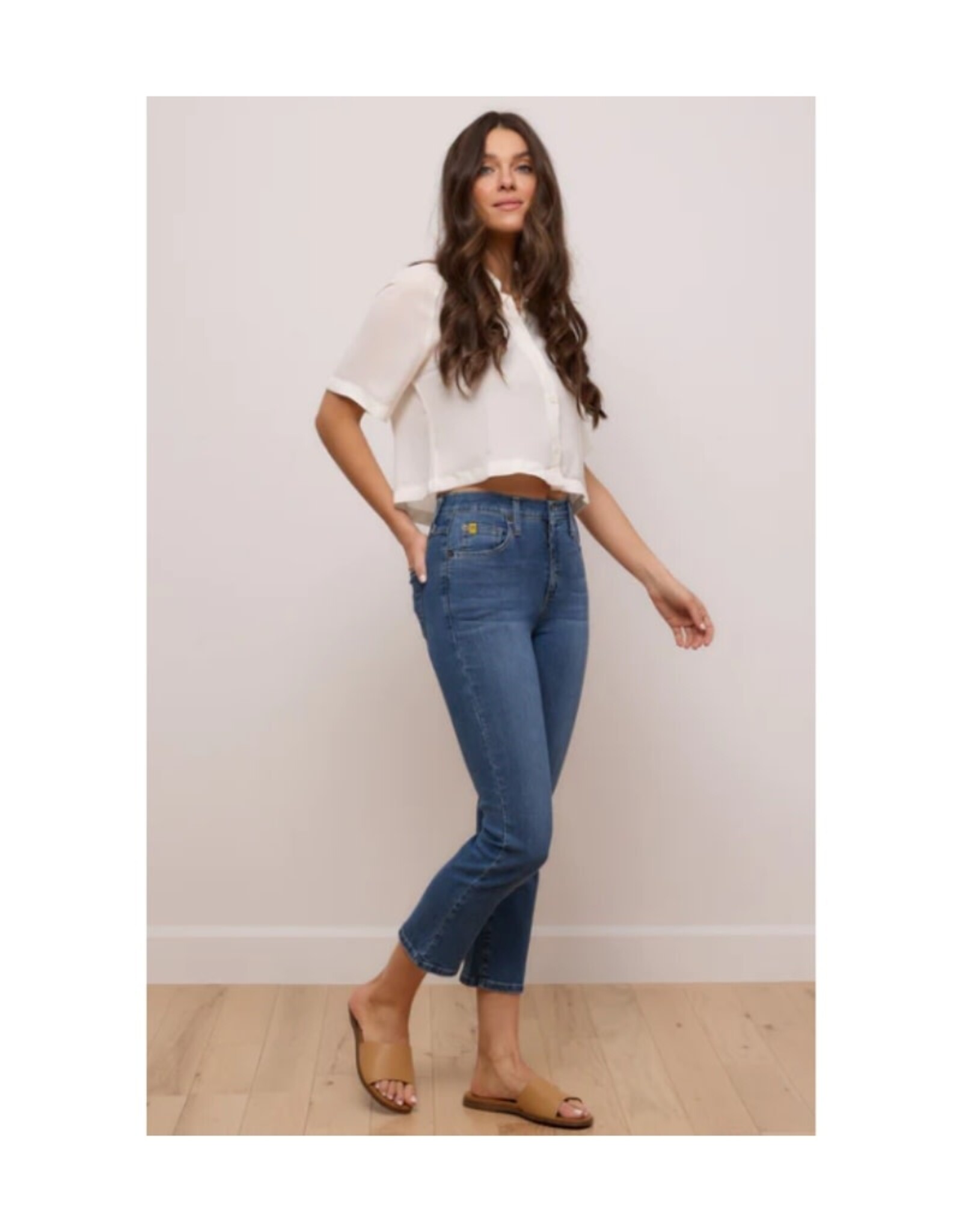 Yoga Jeans High Rise Slim Emily 2297 Yoga Jeans Waterfall