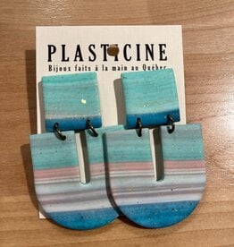 Plasticine BO. Laurie Plasticine Lignes Pastels