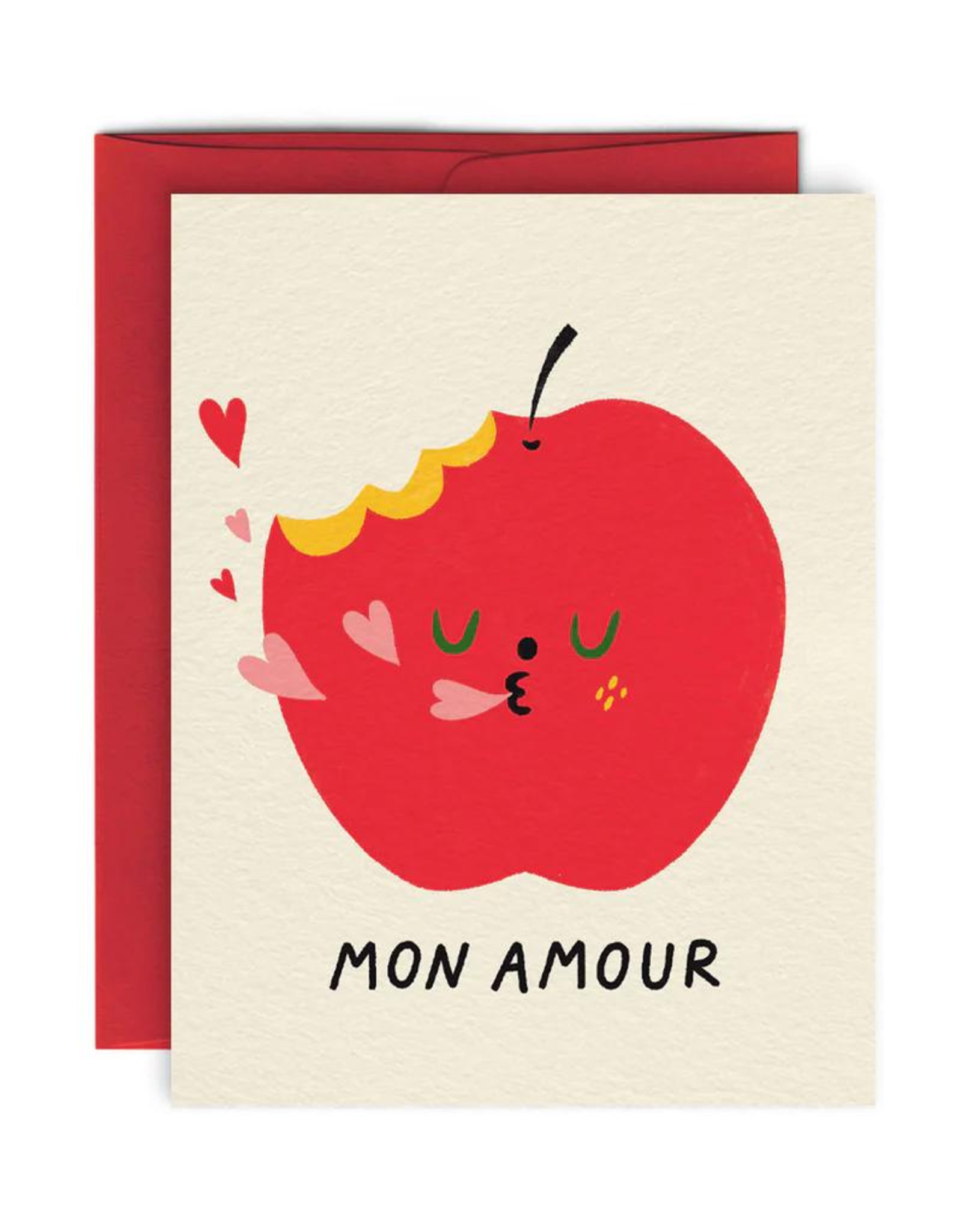 Paperole Carte de Souhait Paperole Pomme d'amour