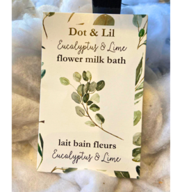 Dot and Lil Sachet lait de bain Dot & Lil Eucalyptus & lime