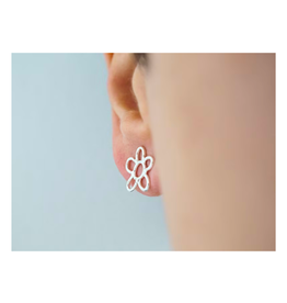 Marmo Boucles d'oreilles Fleurs Marmo sterling silver