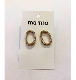 Marmo Boucles d'oreilles Ghost Medium Marmo Sterling Silver