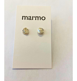 Marmo Boucles d'oreilles T-1000 large Marmo Sterling Silver