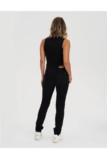 Yoga Jeans Classic Rise Skinny Rachel 1130 Yoga Jeans Overdye Black