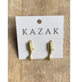 Kazak Boucles d'oreilles Koi Kazak