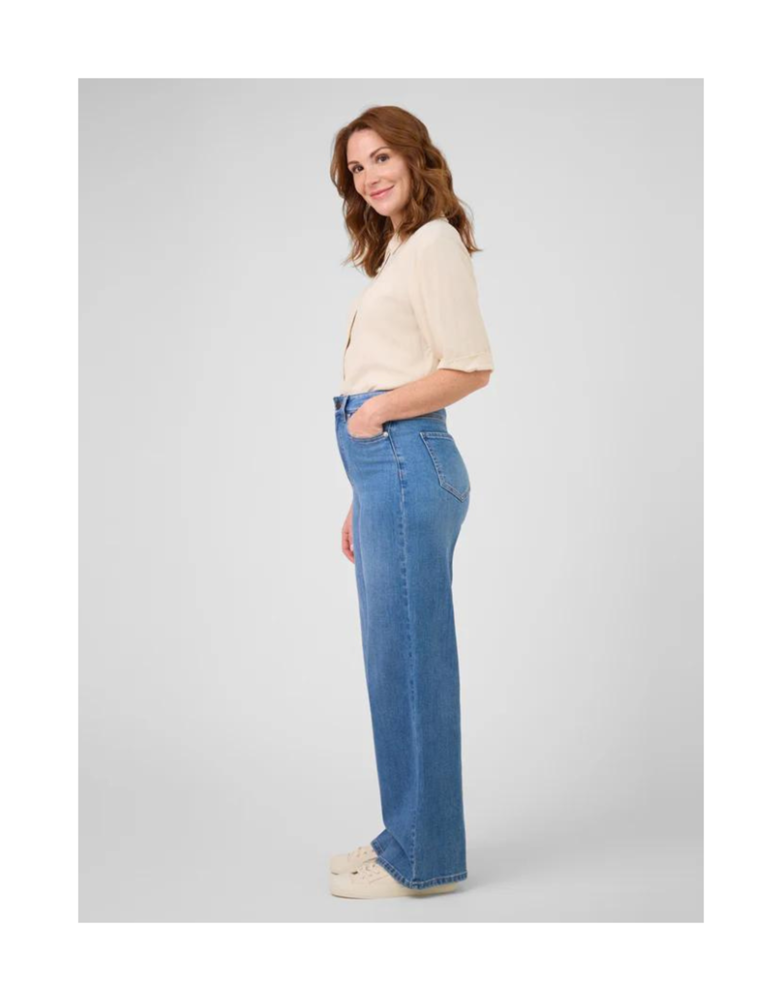 Yoga Jeans High Rise Lily Wide Leg 2616 Yoga Jeans Rio