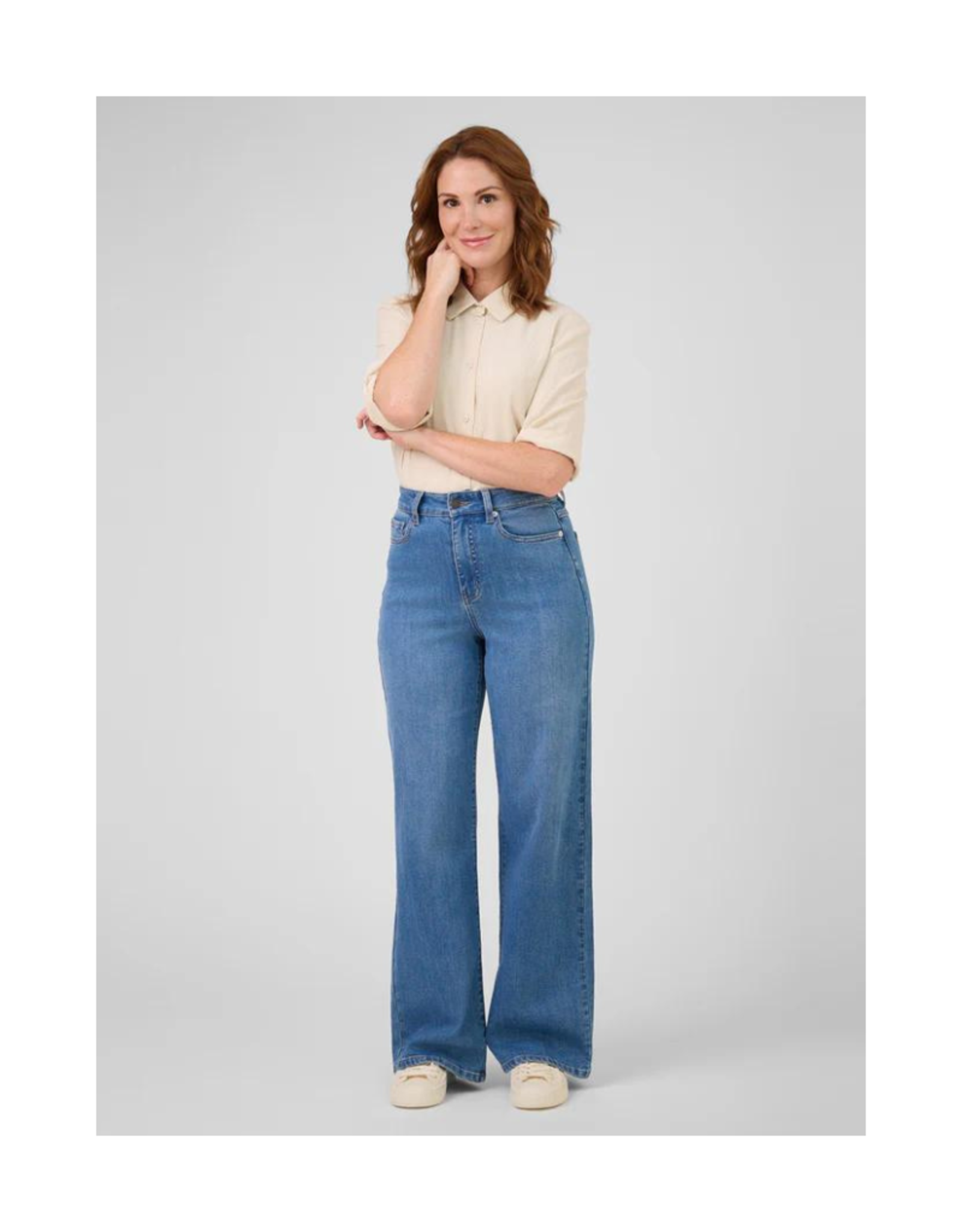 Yoga Jeans High Rise Lily Wide Leg 2616 Yoga Jeans Rio