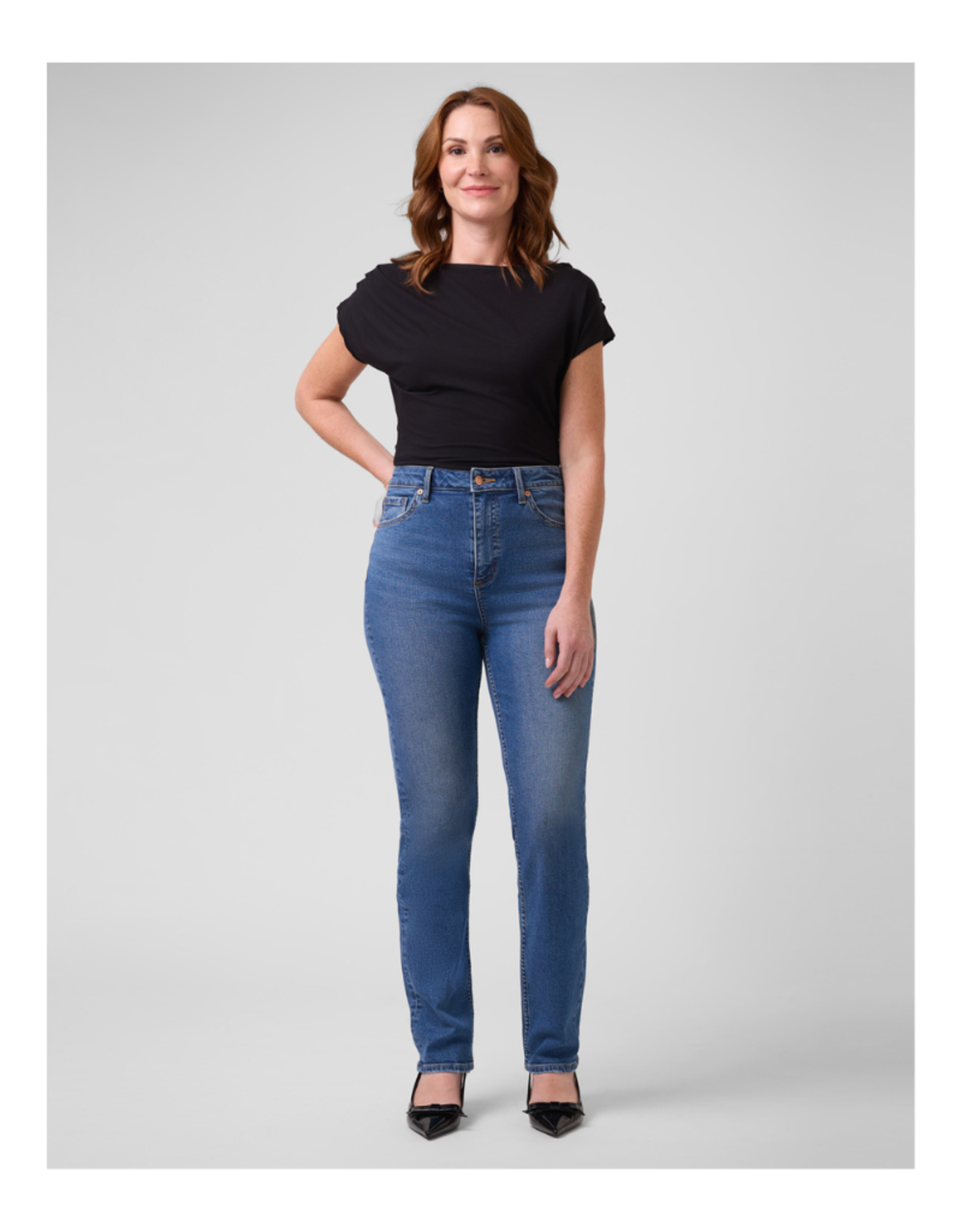 Yoga Jeans High Rise Slim Emily 2735 Yoga Jeans Denim Blue