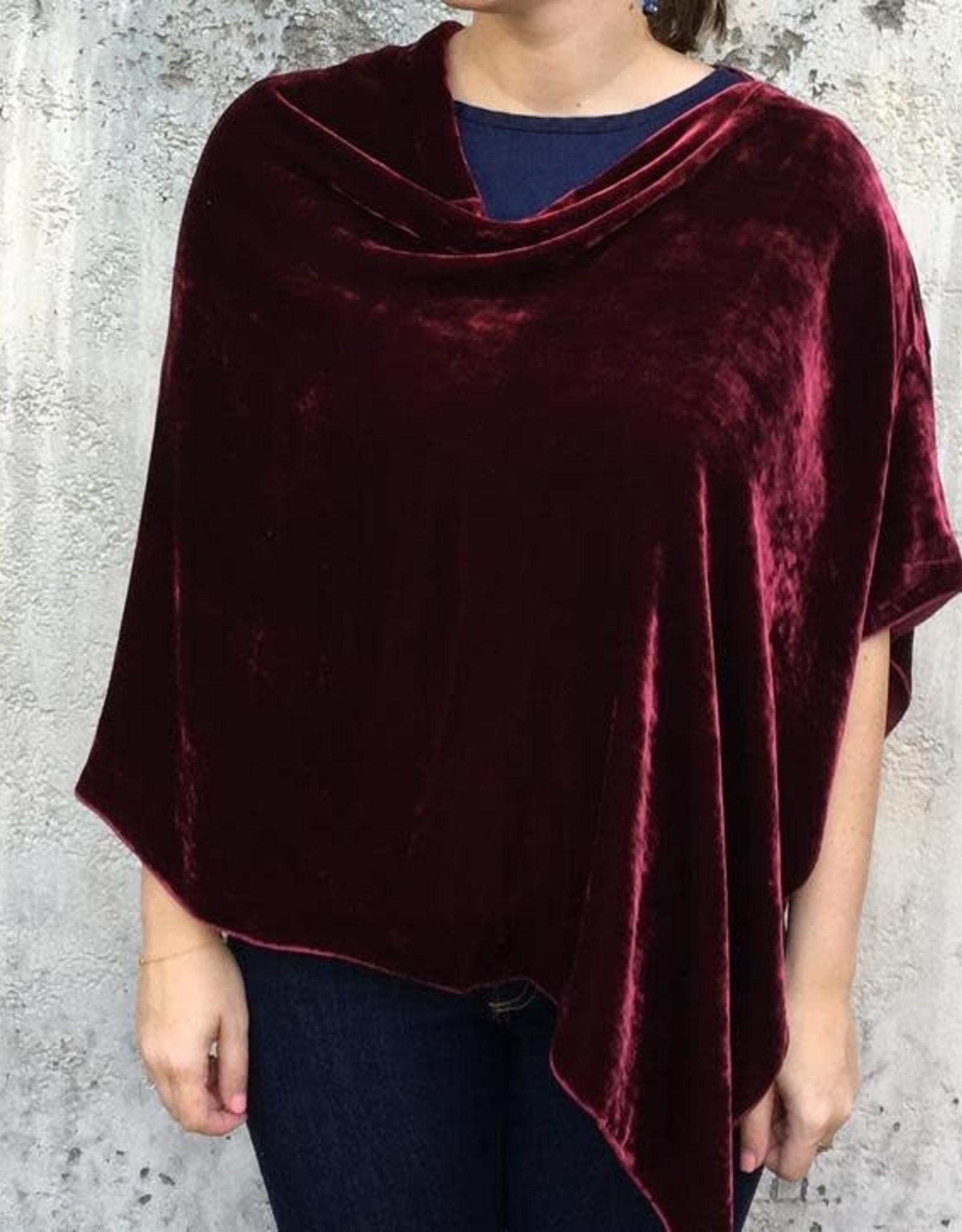 Velvet Poncho