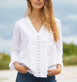 Aspiga Valentina Embroidered Cotton Shirt