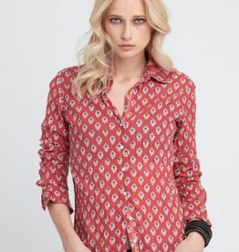 Cino Butterfly Eyelet Cotton Shirt - Lovebird Boutique