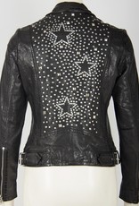 Mauritius Kaye Star Stud Leather Jacket