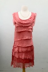 Silk Tiered Ruffle Dress