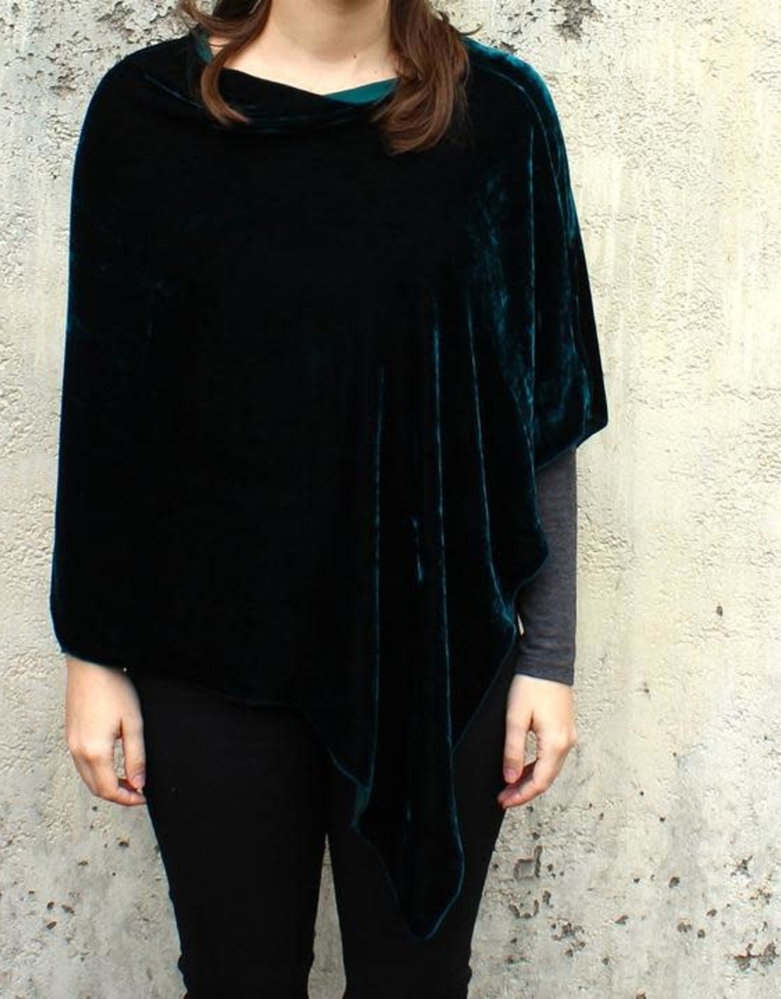 Velvet Poncho