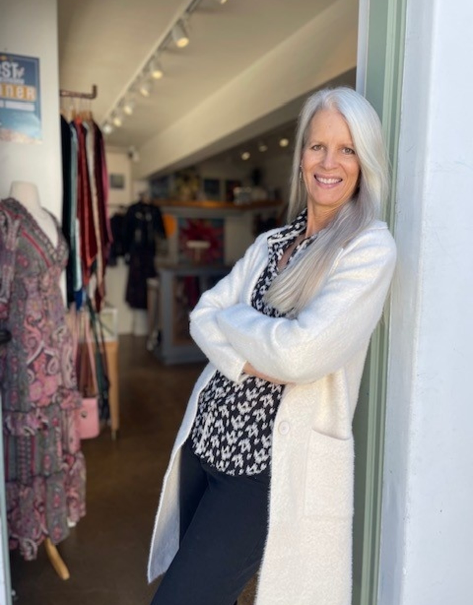 love token sweater jacket