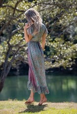 Cienna Vilma Silk Wrap Dress