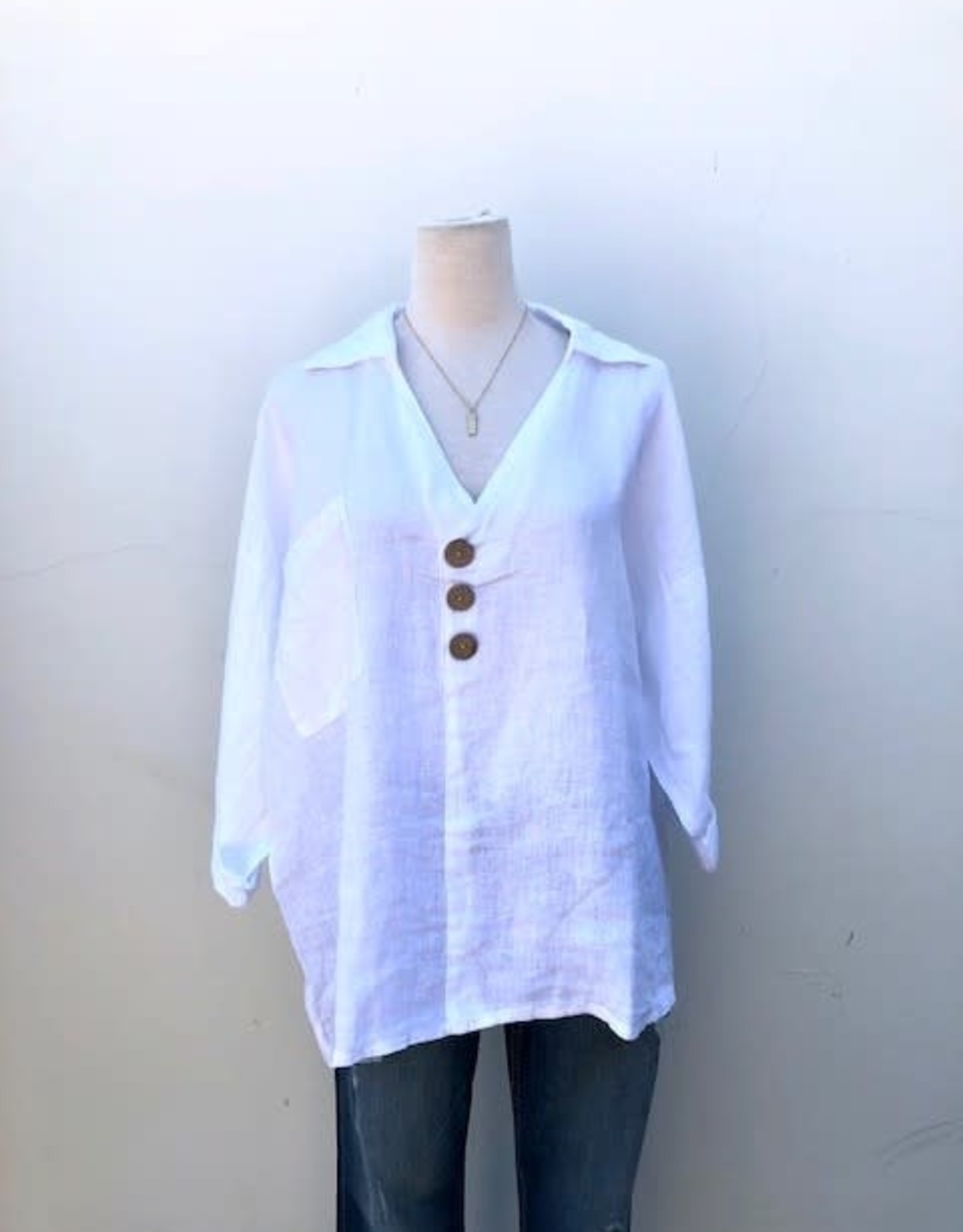 M Italy Linen Shirt