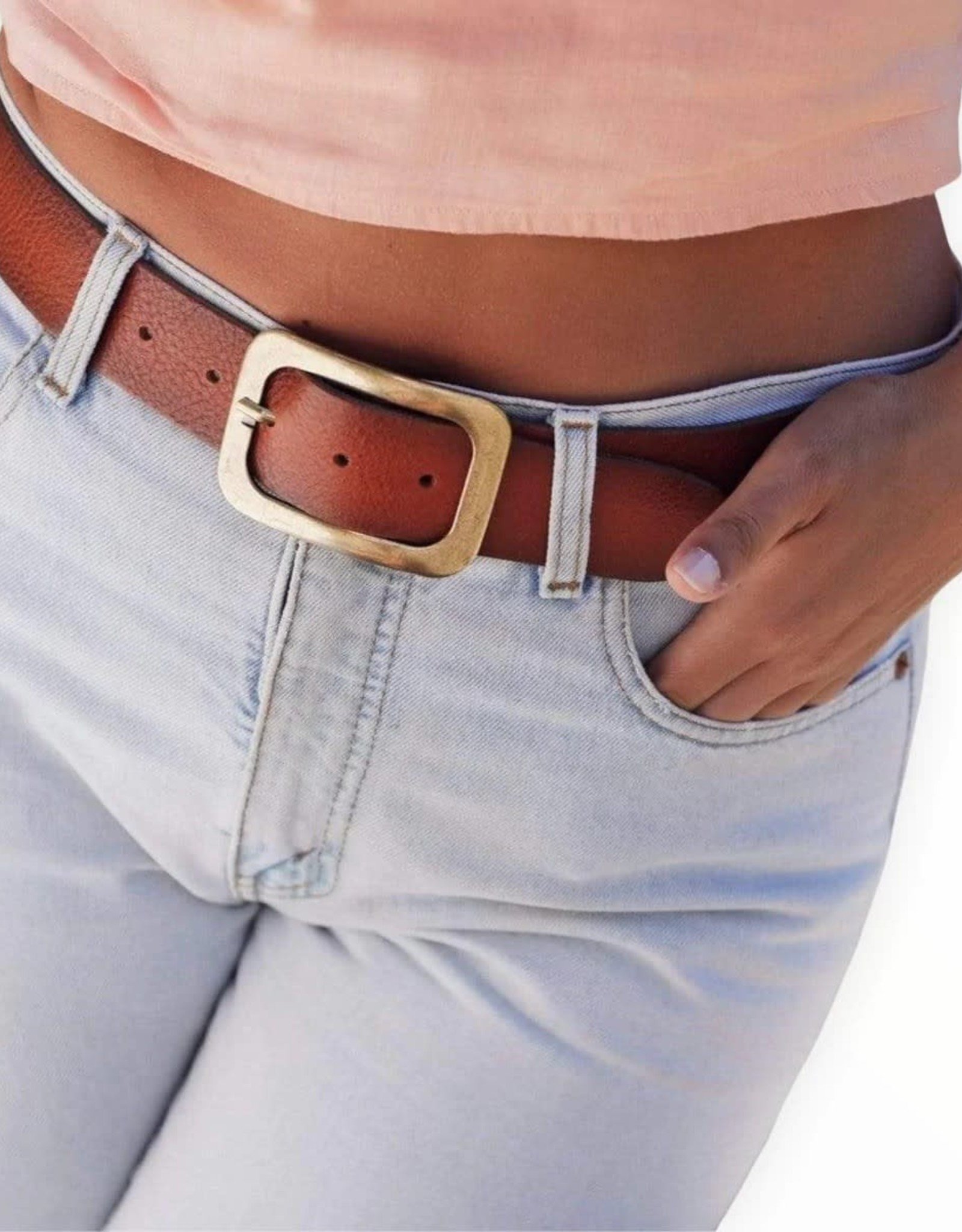 Amsterdam Heritage Jodi Classic Leather Belt