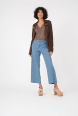 Level 99 Anabelle Wide Leg Cropped Pant