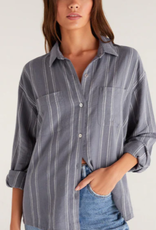 Z Supply Sunday Striped Button Up Shirt