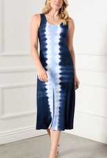 Karen Kane Tie Dye Front Slit Dress