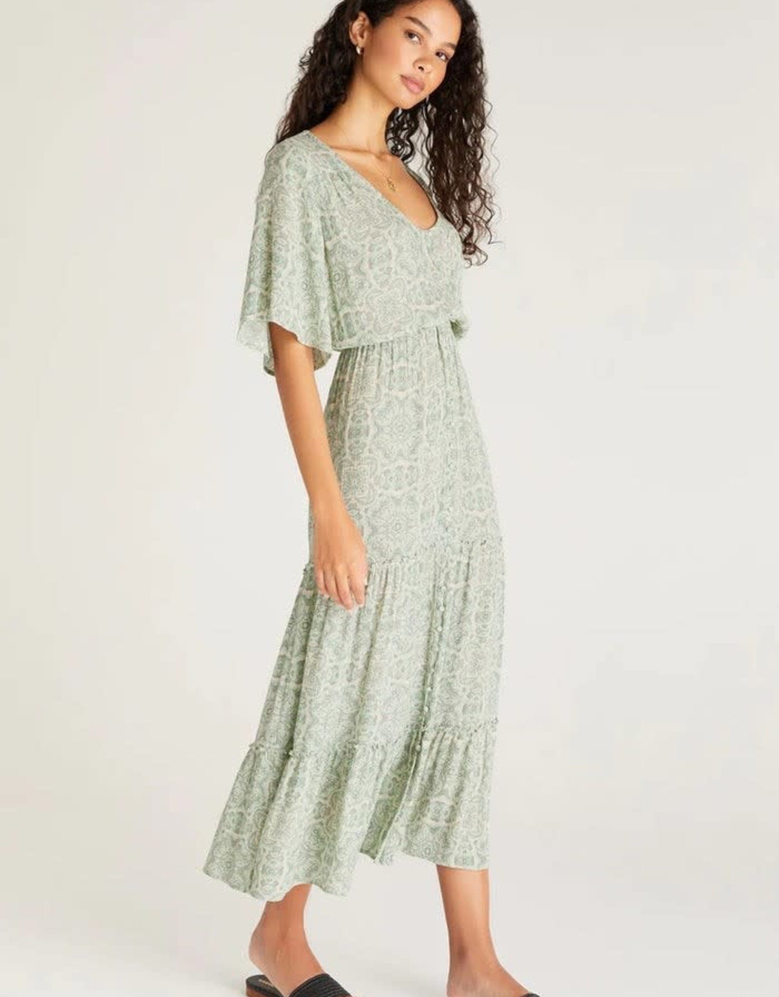 Z Supply Shanna Medallion Midi Dress