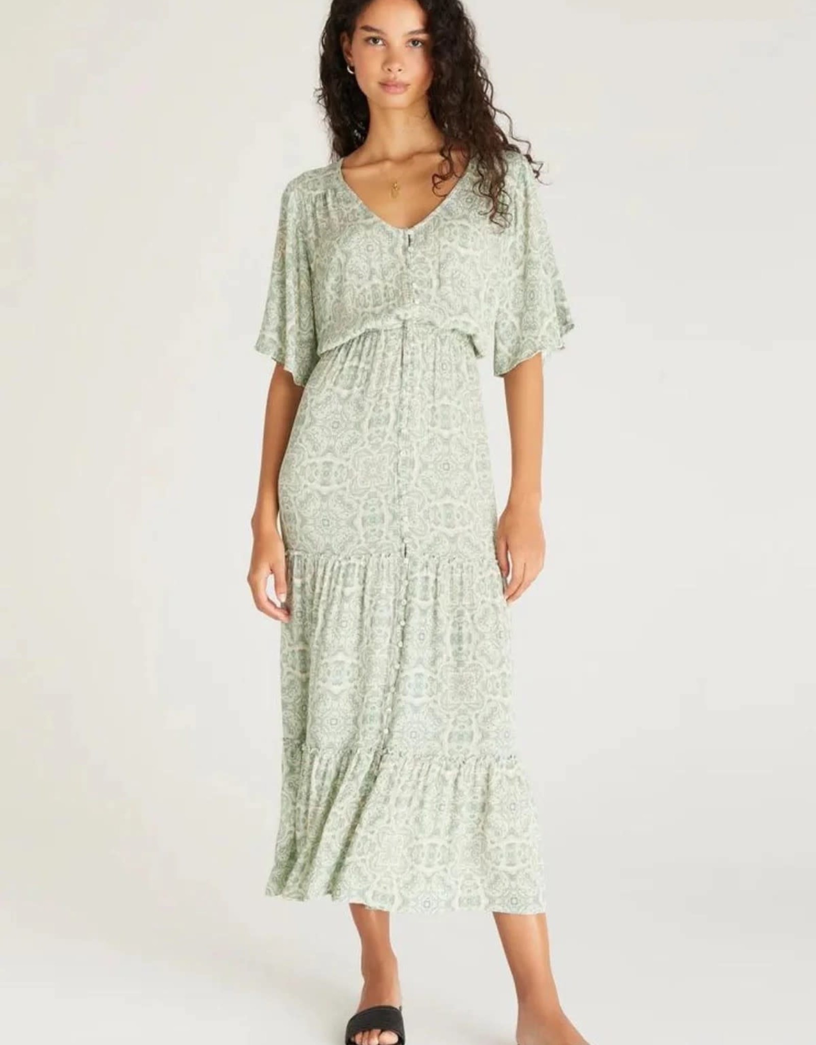 Z Supply Shanna Medallion Midi Dress