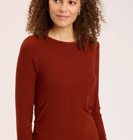 Wearables by XCVI Edie Long Sleeve Ribbed Tee