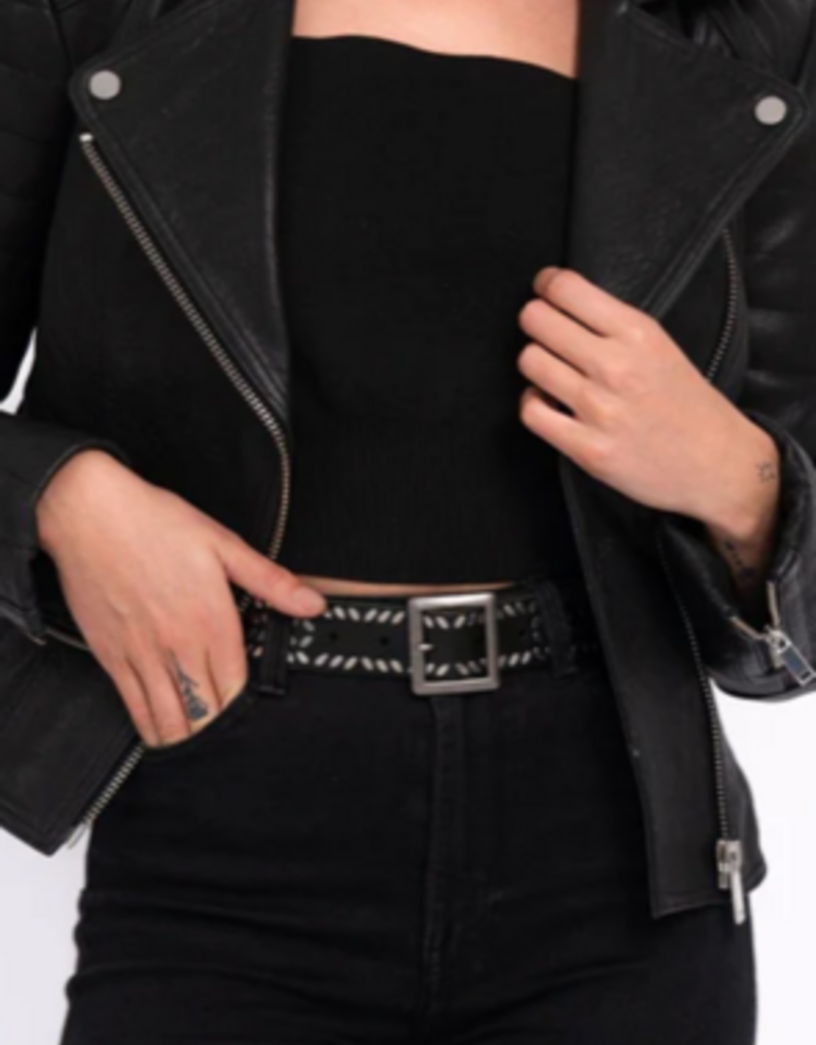 Amsterdam Heritage  Naz Studded Belt