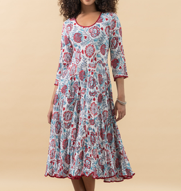 Trade Cloth Santa Fe Dress 3/4 Sleeve Riya