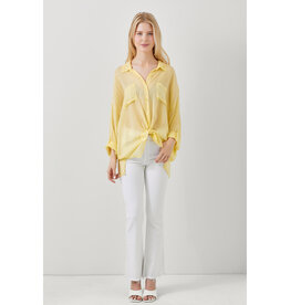 Maven West Classic Cargo Pocket Blouse