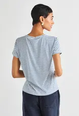 Splendid Lulu Striped Crew Tee