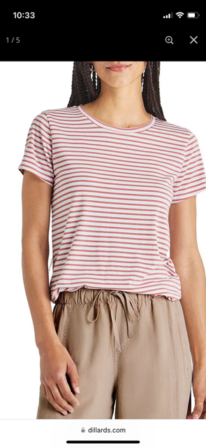splendid striped top