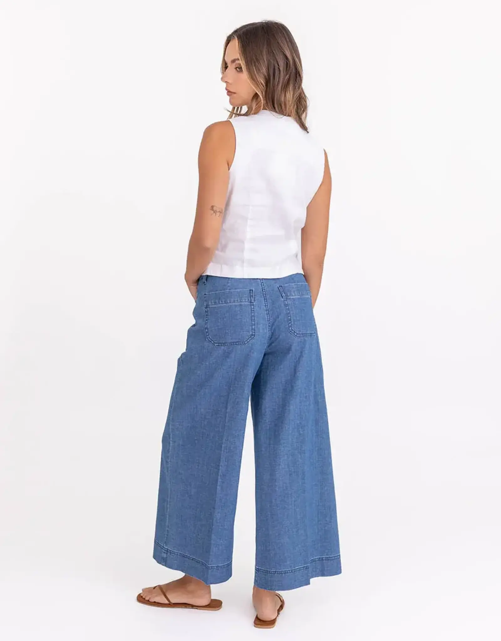 Level 99 Eloise Wide Leg Pant