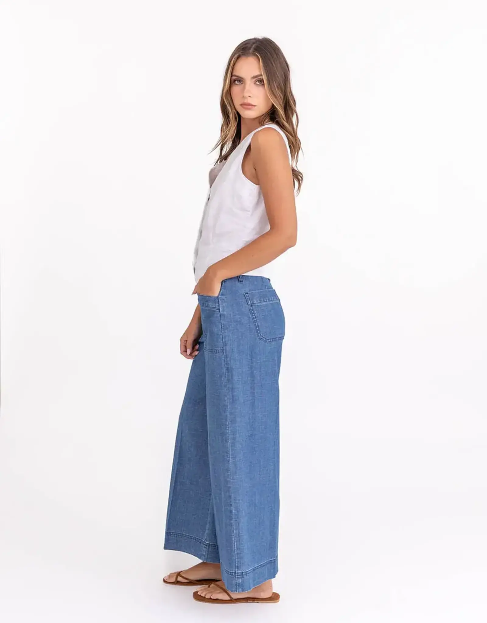 Level 99 Eloise Wide Leg Pant