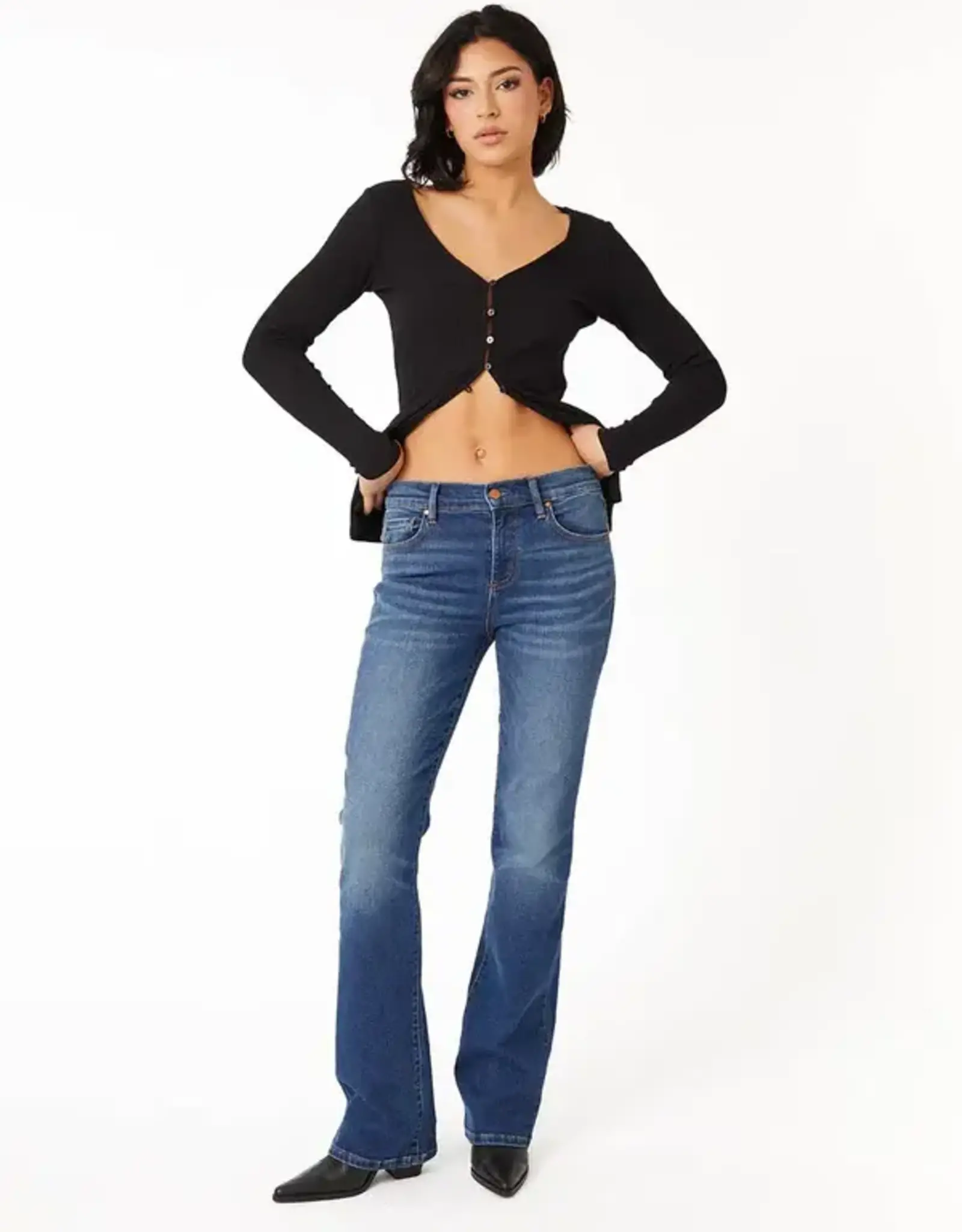 Level 99 Elle Bootcut Dashing Blue