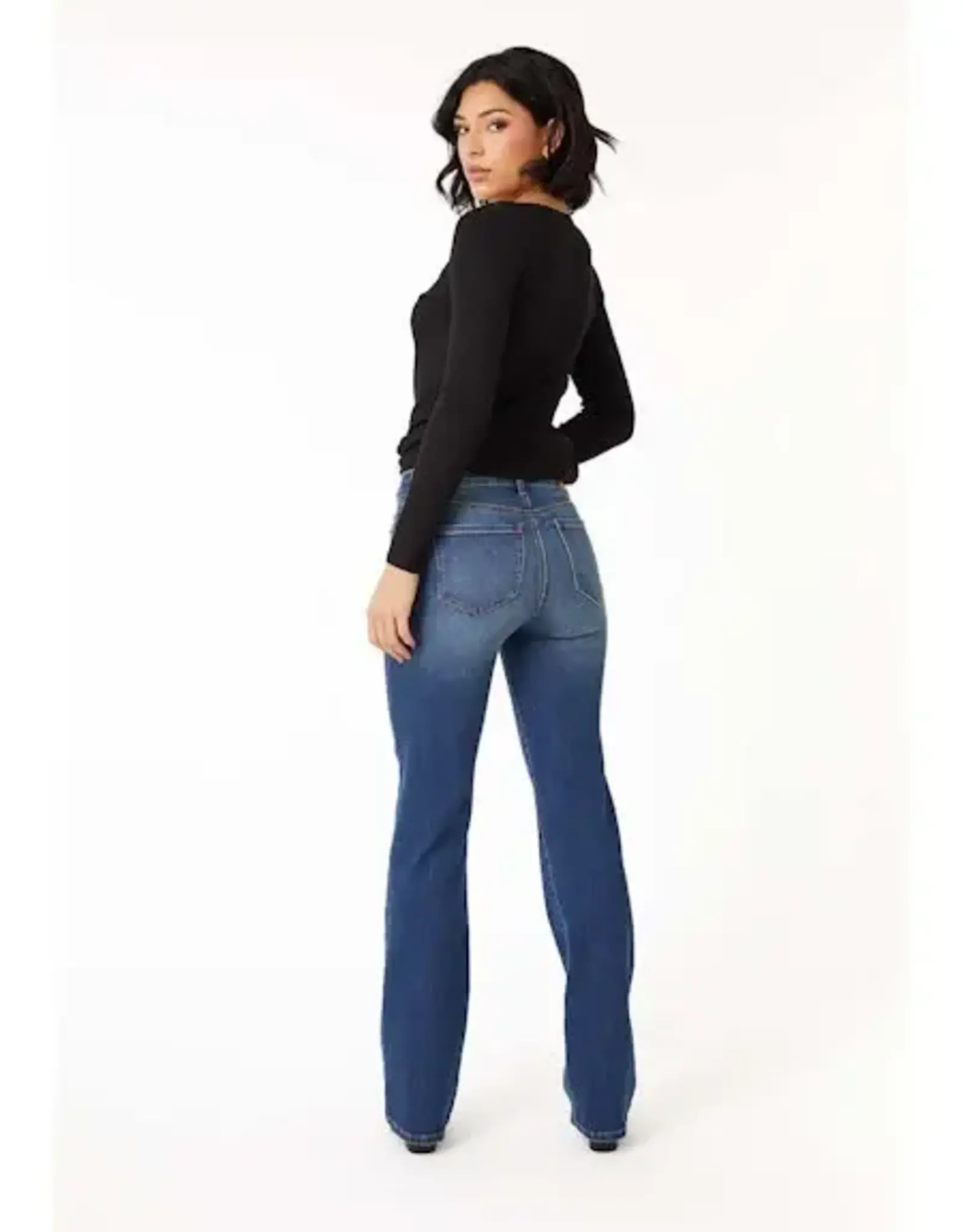 Level 99 Elle Bootcut Dashing Blue