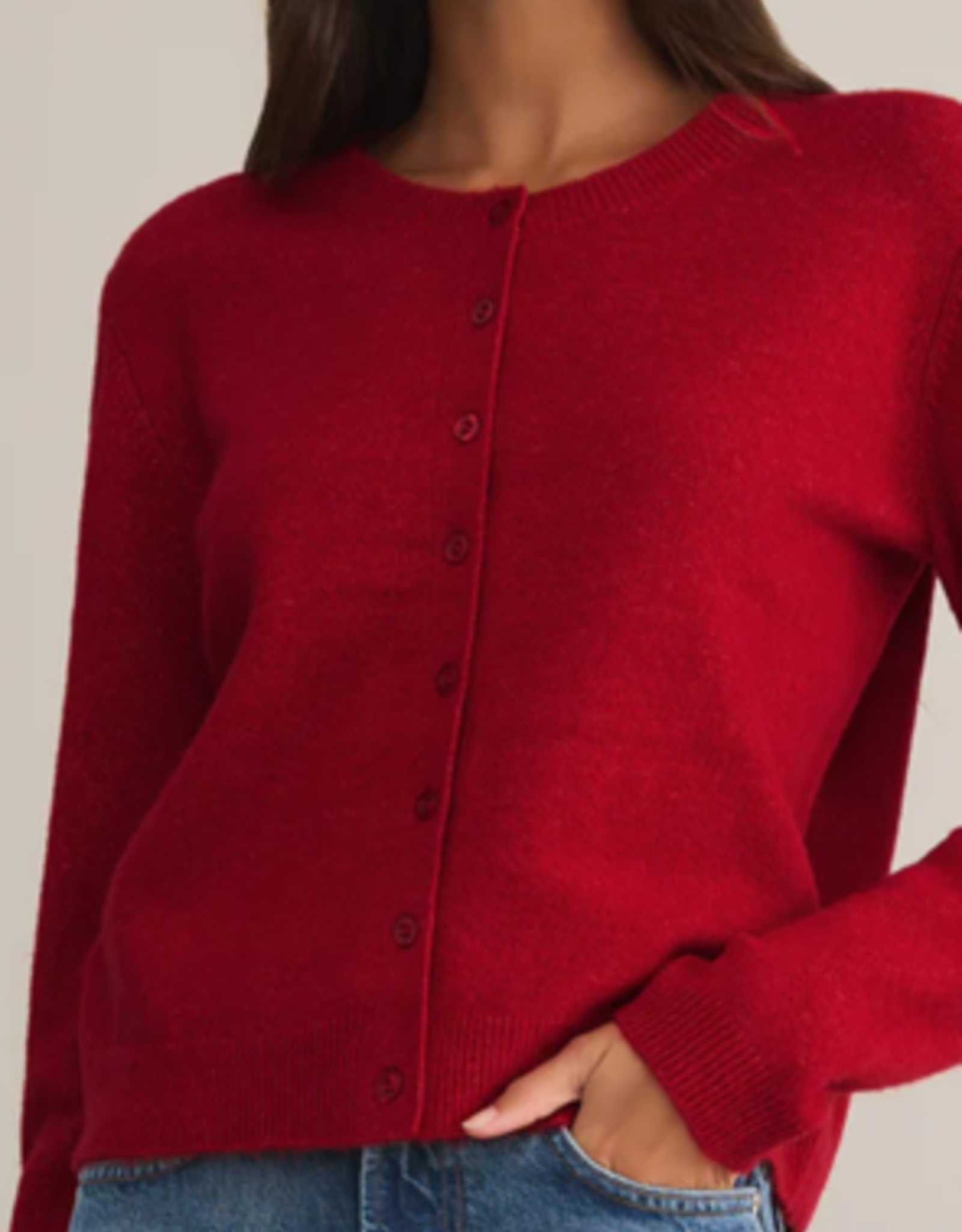 Z Supply Outlook Button Front Cardigan